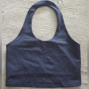 AYBL Navy Halter Tank
